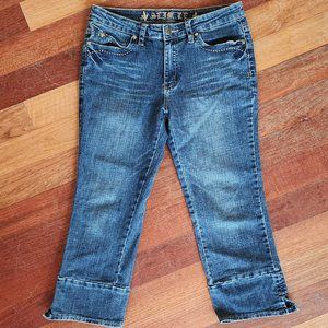 Slimle Cropped Capri Jeans Size Large